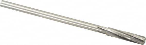 Made in USA - 11/32" High Speed Steel 6 Flute Chucking Reamer - USA Tool & Supply