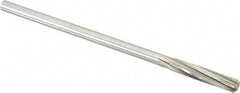 Made in USA - 23/64" High Speed Steel 6 Flute Chucking Reamer - USA Tool & Supply