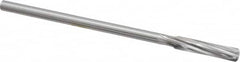 Made in USA - 3/8" High Speed Steel 6 Flute Chucking Reamer - USA Tool & Supply