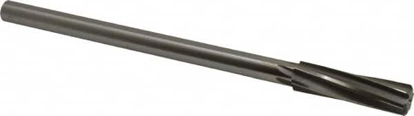 Made in USA - 15/32" High Speed Steel 6 Flute Chucking Reamer - USA Tool & Supply