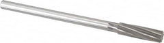 Made in USA - 9/16" High Speed Steel 8 Flute Chucking Reamer - USA Tool & Supply