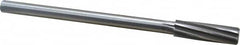 Made in USA - 19/32" High Speed Steel 8 Flute Chucking Reamer - USA Tool & Supply