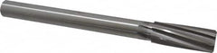Made in USA - 1-1/16" High Speed Steel 8 Flute Chucking Reamer - USA Tool & Supply
