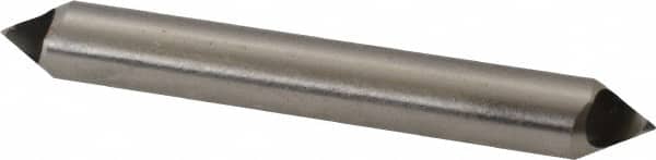 M.A. Ford - 1/4" Head Diam, 1/4" Shank Diam, 0 Flute 60° High Speed Steel Countersink - USA Tool & Supply