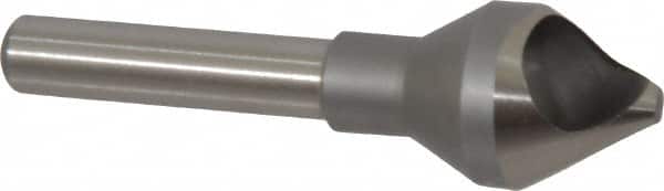 M.A. Ford - 9/16" Head Diam, 1/4" Shank Diam, 0 Flute 60° High Speed Steel Countersink - USA Tool & Supply