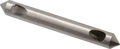 M.A. Ford - 3/16" Head Diam, 3/16" Shank Diam, 0 Flute 82° High Speed Steel Countersink - Bright Finish, 1-1/2" OAL, Single End, Straight Shank, Right Hand Cut - USA Tool & Supply