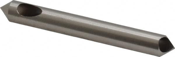 M.A. Ford - 1/4" Head Diam, 1/4" Shank Diam, 0 Flute 82° High Speed Steel Countersink - USA Tool & Supply