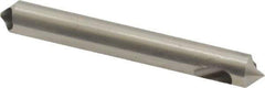 M.A. Ford - 3/16" Head Diam, 3/16" Shank Diam, 0 Flute 90° High Speed Steel Countersink - Bright Finish, 1-1/2" OAL, Single End, Straight Shank, Right Hand Cut - USA Tool & Supply