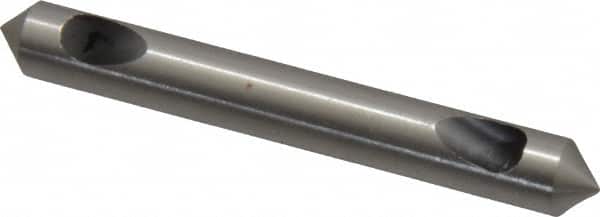 M.A. Ford - 1/4" Head Diam, 1/4" Shank Diam, 0 Flute 90° High Speed Steel Countersink - USA Tool & Supply