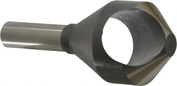 M.A. Ford - 1-1/2" Head Diam, 1/2" Shank Diam, 0 Flute 90° High Speed Steel Countersink - USA Tool & Supply