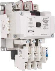 Eaton Cutler-Hammer - 110 Coil VAC at 50 Hz, 120 Coil VAC at 60 Hz, 135 Amp, NEMA Size 4, Nonreversible Open Enclosure NEMA Motor Starter - 3 Phase hp: 40 VAC - USA Tool & Supply
