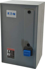 Eaton Cutler-Hammer - 120 Coil VAC, Nonreversible Enclosed Enclosure NEMA Motor Starter - 1 Enclosure Rating - USA Tool & Supply