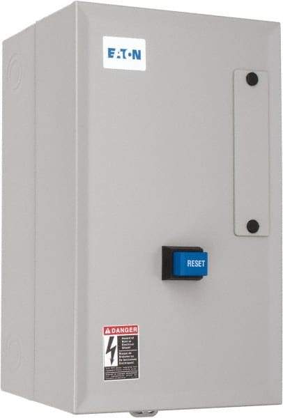 Eaton Cutler-Hammer - 120 Coil VAC, NEMA Size 2, Nonreversible Enclosed Enclosure NEMA Motor Starter - 1 Enclosure Rating - USA Tool & Supply