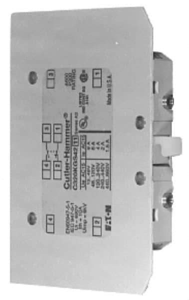 Eaton Cutler-Hammer - Starter Auxiliary Contact - For Use with 10-60A Contactors - USA Tool & Supply