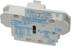 Eaton Cutler-Hammer - Starter Auxiliary Contact - For Use with 10-60A Contactors - USA Tool & Supply
