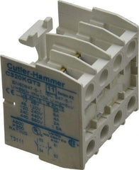 Eaton Cutler-Hammer - Starter Auxiliary Contact - For Use with 10-60A Contactors - USA Tool & Supply