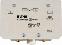 Eaton Cutler-Hammer - Starter Auxiliary Contact - For Use with 100-400A Contactors - USA Tool & Supply
