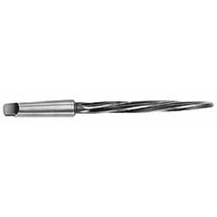 Cleveland - 7/8" Reamer Diam, 39/64" Small End Diam, 3MT Morse Taper Shank, 7-3/8" Flute, Bridge Reamer - USA Tool & Supply