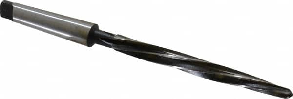 Interstate - 1/2" Reamer Diam, 5/16" Small End Diam, 2MT Morse Taper Shank, 5-1/8" Flute, Bridge Reamer - USA Tool & Supply