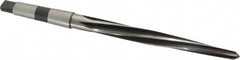 Interstate - 5/8" Reamer Diam, 25/64" Small End Diam, 2MT Morse Taper Shank, 6-1/8" Flute, Bridge Reamer - USA Tool & Supply