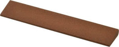 Norton - 5" Long x 1" Diam x 5/16" Thick, Aluminum Oxide Sharpening Stone - Round, Medium Grade - USA Tool & Supply