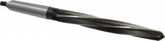 Interstate - 15/16" Reamer Diam, 43/64" Small End Diam, 3MT Morse Taper Shank, 7-3/8" Flute, Bridge Reamer - USA Tool & Supply