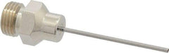 Value Collection - Blow Gun Needle Tip - 1/8 MPT, 1.19" Hose Length - USA Tool & Supply