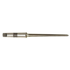Interstate - 7/16" Reamer Diam, 7/32" Small End Diam, 2MT Morse Taper Shank, 4-3/8" Flute, Bridge Reamer - USA Tool & Supply