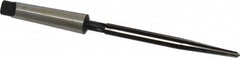 Interstate - 13/32" Reamer Diam, 7/32" Small End Diam, 2MT Morse Taper Shank, 4-3/8" Flute, Bridge Reamer - USA Tool & Supply