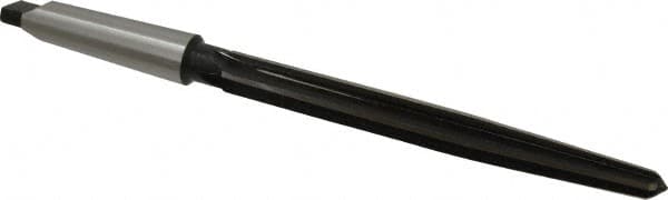Interstate - 13/16" Reamer Diam, 35/64" Small End Diam, 3MT Morse Taper Shank, 7-3/8" Flute, Bridge Reamer - USA Tool & Supply