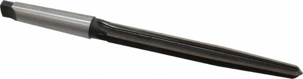 Interstate - 7/8" Reamer Diam, 39/64" Small End Diam, 3MT Morse Taper Shank, 7-3/8" Flute, Bridge Reamer - USA Tool & Supply