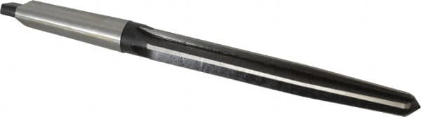 Interstate - 15/16" Reamer Diam, 43/64" Small End Diam, 3MT Morse Taper Shank, 7-3/8" Flute, Bridge Reamer - USA Tool & Supply