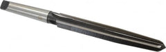 Interstate - 1-1/8" Reamer Diam, 55/64" Small End Diam, 3MT Morse Taper Shank, 7-3/8" Flute, Bridge Reamer - USA Tool & Supply