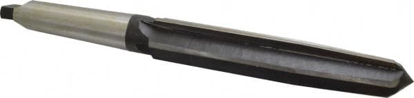 Interstate - 1-1/2" Reamer Diam, 1-1/4" Small End Diam, 4MT Morse Taper Shank, 7-3/8" Flute, Bridge Reamer - USA Tool & Supply