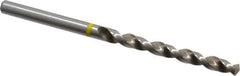 Accupro - #16 130° Vanadium High Speed Steel Jobber Drill - Bright Finish, Right Hand Cut, Spiral Flute, Straight Shank, 80mm OAL, Split Point - USA Tool & Supply