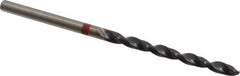 Accupro - #33 135° Cobalt Jobber Drill - TiAlN Finish, Right Hand Cut, Spiral Flute, Straight Shank, 61mm OAL, UX Point - USA Tool & Supply