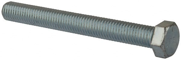 Made in North America - 5/8-11 UNC, 5-1/2" Length Under Head Hex Head Cap Screw - USA Tool & Supply