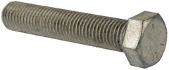 Made in USA - 7/8-9 UNC, 4-1/2" Length Under Head Hex Head Cap Screw - USA Tool & Supply