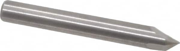 Hertel - 3/16" Head Diam, 3/16" Shank Diam, 3 Flute 82° Solid Carbide Countersink - USA Tool & Supply