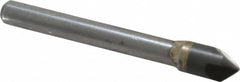 Hertel - 5/16" Head Diam, 1/4" Shank Diam, 3 Flute 90° Solid Carbide Countersink - USA Tool & Supply