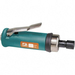 Dynabrade - 1/4" Collet, Straight Handle, Air Straight Die Grinder - 15,000 RPM, Front Exhaust, 31 CFM, 0.7 hp, 90 psi, 1/4 NPT Inlet - USA Tool & Supply