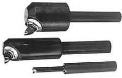 Circle Cutting Tool - 1-1/4" Shank Diam, Indexable Boring Bar - 4-5/8" Max Bore Depth - USA Tool & Supply