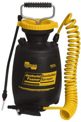 Chapin - 1 Gal Garden Hand Sprayer - Polyethylene Tank, Coiled Hose - USA Tool & Supply