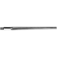Interstate - #14 Pin, 1.542" Diam, 1-1/4" Small End, 1-1/2" Diam Straight Shank, 14" Flute, Taper Pin Reamer - USA Tool & Supply