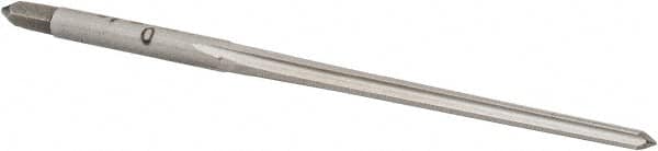 Interstate - #5/0 Pin, 0.0966" Diam, 0.0719" Small End, 7/64" Diam Straight Shank, 1-3/16" Flute, Taper Pin Reamer - USA Tool & Supply