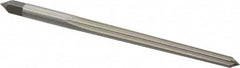 Interstate - #3 Pin, 0.2294" Diam, 0.1813" Small End, 15/64" Diam Straight Shank, 2-5/16" Flute, Taper Pin Reamer - USA Tool & Supply