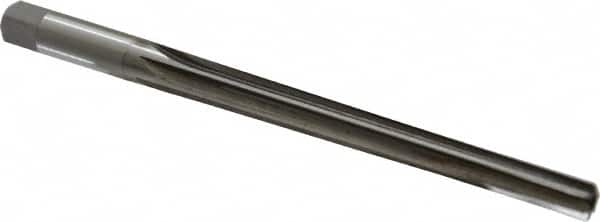 Interstate - #5 Pin, 0.2994" Diam, 0.2409" Small End, 5/16" Diam Straight Shank, 2-13/16" Flute, Taper Pin Reamer - USA Tool & Supply