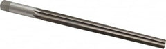 Interstate - #9 Pin, 0.6066" Diam, 0.4805" Small End, 9/16" Diam Straight Shank, 6-1/16" Flute, Taper Pin Reamer - USA Tool & Supply