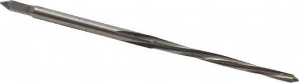 Value Collection - #6/0 Pin, 0.0806" Diam, 0.0611" Small End, 3/32" Diam Straight Shank, 15/16" Flute, Taper Pin Reamer - USA Tool & Supply