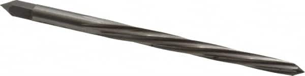 Interstate - #1 Pin, 0.1798" Diam, 0.1447" Small End, 3/16" Diam Straight Shank, 1-11/16" Flute, Taper Pin Reamer - USA Tool & Supply